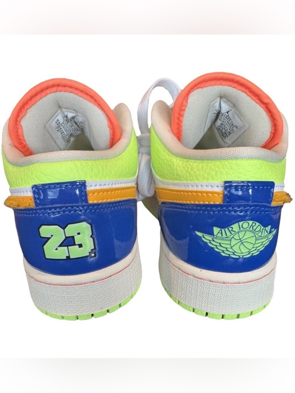 Air Jordan 1 Low GS “Hoops” Multicolor Size 5Y (fits women’s 6.5)